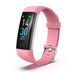 S5-4 สายรัดข้อมืออัจฉริยะกันน้ำ IP68 วัดอัตราการเต้นหัวใจ ติดตามฟิตเนสกีฬา สมาร์ทวอทช์