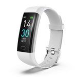 S5-4 สายรัดข้อมืออัจฉริยะกันน้ำ IP68 วัดอัตราการเต้นหัวใจ ติดตามฟิตเนสกีฬา สมาร์ทวอทช์