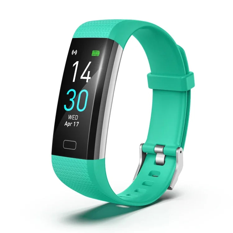 S5-4 สายรัดข้อมืออัจฉริยะกันน้ำ IP68 วัดอัตราการเต้นหัวใจ ติดตามฟิตเนสกีฬา สมาร์ทวอทช์
