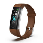 S5-4 สายรัดข้อมืออัจฉริยะกันน้ำ IP68 วัดอัตราการเต้นหัวใจ ติดตามฟิตเนสกีฬา สมาร์ทวอทช์