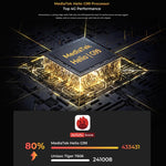 แท็บเล็ตอึด OUKITEL RT8 4G Network IP68/IP69K, 11 นิ้ว Android 13 MediaTek Helio G99 Quad Core รองรับซิมคู่, ปลั๊ก EU, RT8 6GB+256GB