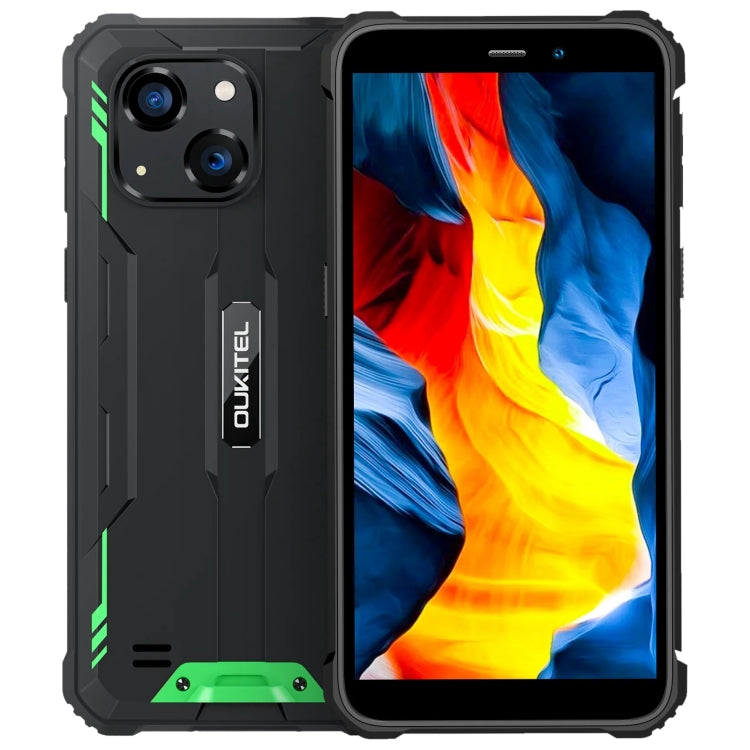 Oukitel WP32, IP68/IP69K, 5.93 นิ้ว Android 13 Unisoc Tiger T606 Octa-core, NFC, OTG, เครือข่าย: 4G, 4GB+128GB