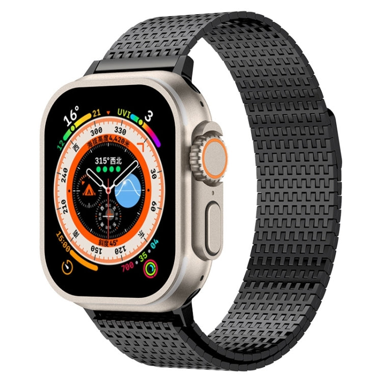 สายรัดนาฬิกา Milanese Loop สแตนเลสสตีลพร้อมตัวล็อกแม่เหล็ก สำหรับ Apple Watch SE 40mm, สำหรับ Apple Watch SE 44mm, สำหรับ Apple Watch Series 6 40mm, สำหรับ Apple Watch Series 6 44mm, สำหรับ Apple Watch Series 5 44mm, สำหรับ Apple Watch Series 5 40mm