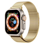 สายรัดนาฬิกา Milanese Loop สแตนเลสสตีลพร้อมตัวล็อกแม่เหล็ก สำหรับ Apple Watch SE 40mm, สำหรับ Apple Watch SE 44mm, สำหรับ Apple Watch Series 6 40mm, สำหรับ Apple Watch Series 6 44mm, สำหรับ Apple Watch Series 5 44mm, สำหรับ Apple Watch Series 5 40mm