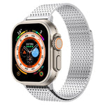สายรัดนาฬิกาสแตนเลสสตีลแบบ Milanese Loop พร้อมหัวแม่เหล็ก สำหรับ Apple Watch 42mm, สำหรับ Apple Watch 38mm