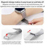 สายรัดนาฬิกา Milanese Loop สแตนเลสสตีลพร้อมตัวล็อกแม่เหล็ก สำหรับ Apple Watch SE 40mm, สำหรับ Apple Watch SE 44mm, สำหรับ Apple Watch Series 6 40mm, สำหรับ Apple Watch Series 6 44mm, สำหรับ Apple Watch Series 5 44mm, สำหรับ Apple Watch Series 5 40mm