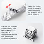 สายรัดนาฬิกา Milanese Loop สแตนเลสสตีลพร้อมตัวล็อกแม่เหล็ก สำหรับ Apple Watch SE 40mm, สำหรับ Apple Watch SE 44mm, สำหรับ Apple Watch Series 6 40mm, สำหรับ Apple Watch Series 6 44mm, สำหรับ Apple Watch Series 5 44mm, สำหรับ Apple Watch Series 5 40mm