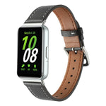 สายหนังแท้เย็บด้าย สำหรับ Samsung Galaxy Fit 3