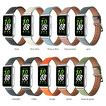 สายหนังแท้เย็บด้าย สำหรับ Samsung Galaxy Fit 3