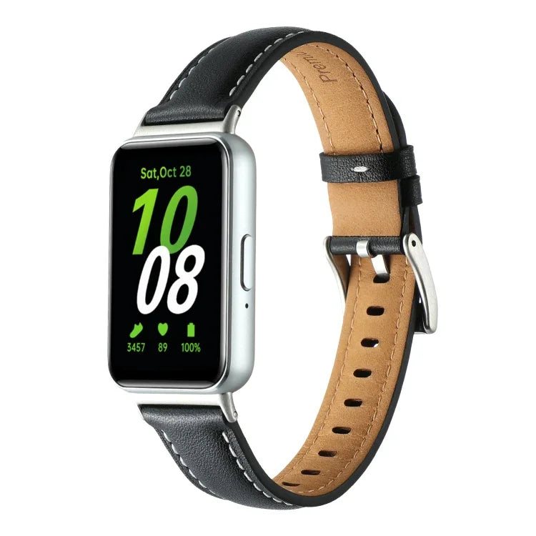 สายหนังแท้ปลายแหลม สำหรับ Samsung Galaxy Fit 3