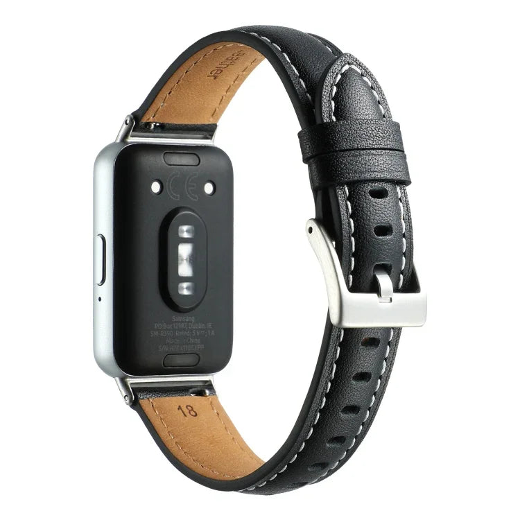 สายหนังแท้ปลายแหลม สำหรับ Samsung Galaxy Fit 3