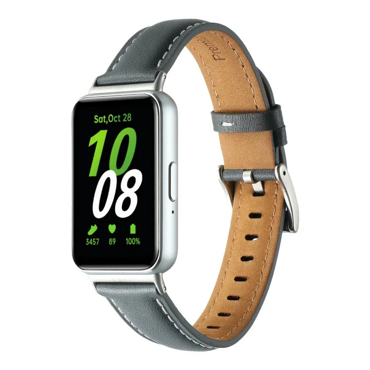 สายหนังแท้ปลายแหลม สำหรับ Samsung Galaxy Fit 3