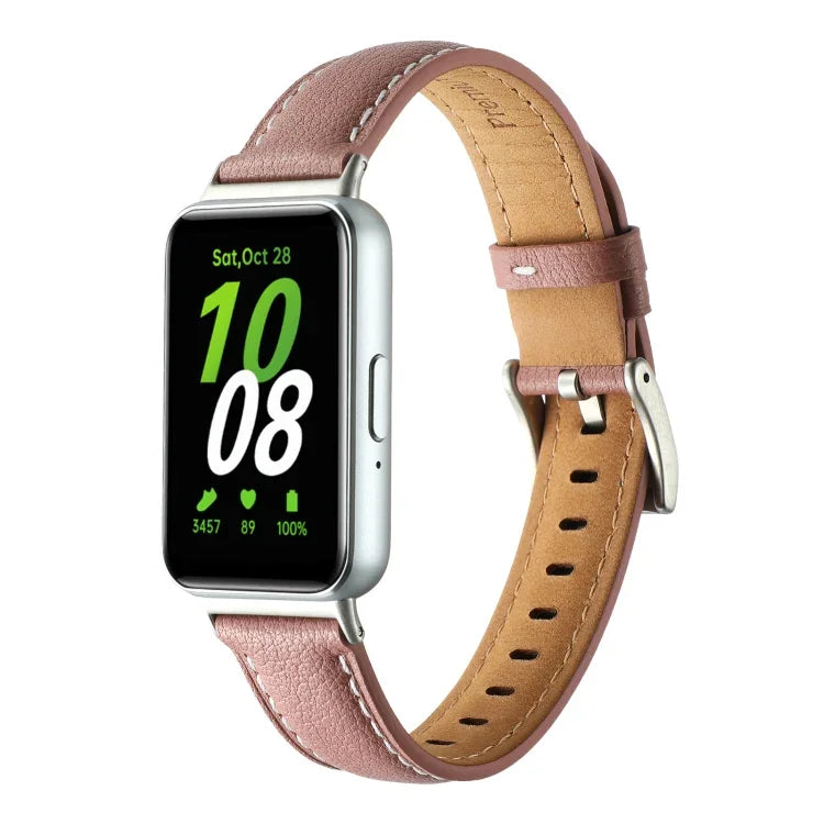 สายหนังแท้ปลายแหลม สำหรับ Samsung Galaxy Fit 3