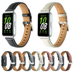สายหนังแท้ปลายแหลม สำหรับ Samsung Galaxy Fit 3