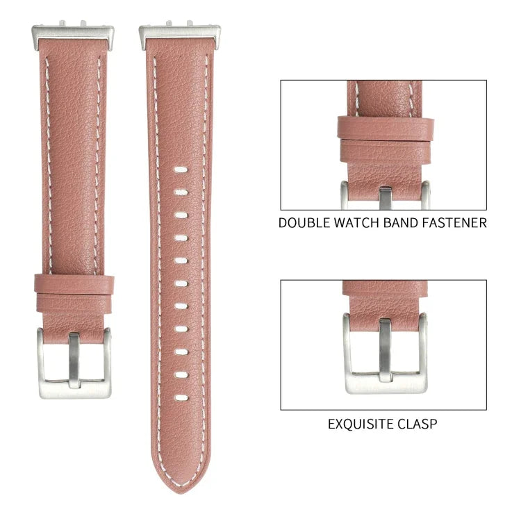 สายหนังแท้ปลายแหลม สำหรับ Samsung Galaxy Fit 3