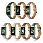 สายหนังแท้ปลายแหลม สำหรับ Samsung Galaxy Fit 3