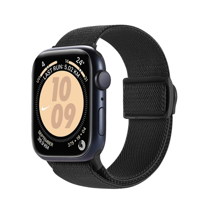 สายรัดนาฬิกาไนลอนหัวล็อกสแน็ปลายคาร์บอนไฟเบอร์ สำหรับ Apple Watch SE 2023 ขนาด 40 มม. สำหรับ Apple Watch Ultra 2 ขนาด 49 มม. สำหรับ Apple Watch Series 9 ขนาด 45 มม.