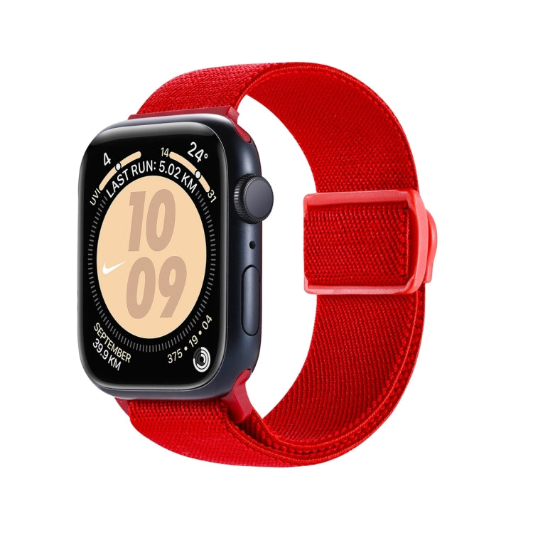 สายรัดนาฬิกาไนลอนหัวล็อกสแน็ปลายคาร์บอนไฟเบอร์ สำหรับ Apple Watch SE 2023 ขนาด 40 มม. สำหรับ Apple Watch Ultra 2 ขนาด 49 มม. สำหรับ Apple Watch Series 9 ขนาด 45 มม.