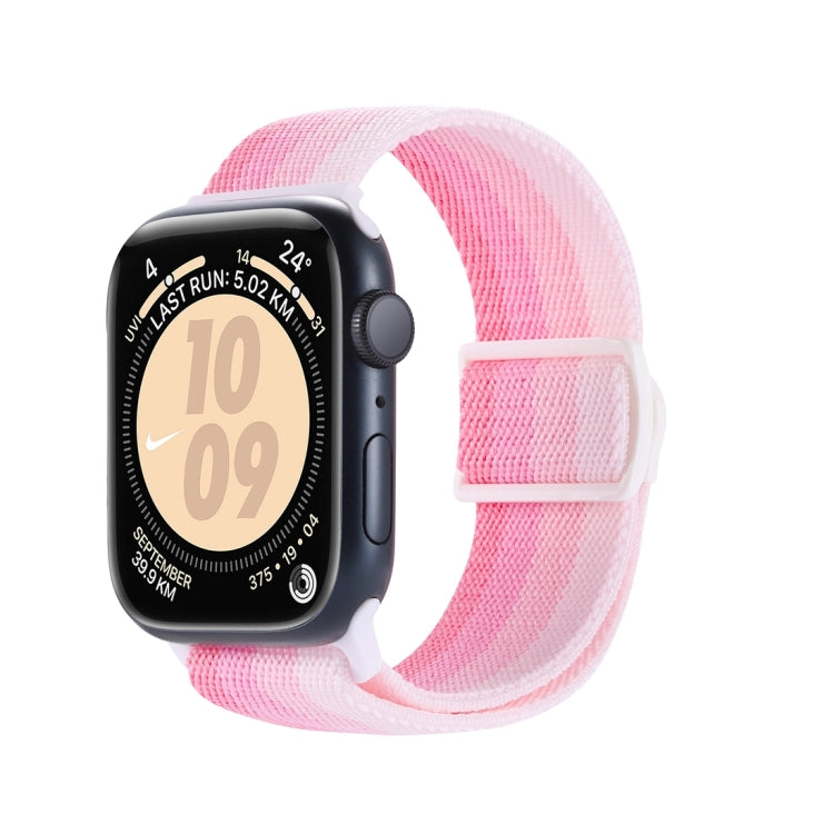 สายรัดนาฬิกาไนลอนหัวล็อกสแน็ปลายคาร์บอนไฟเบอร์ สำหรับ Apple Watch SE 2023 ขนาด 40 มม. สำหรับ Apple Watch Ultra 2 ขนาด 49 มม. สำหรับ Apple Watch Series 9 ขนาด 45 มม.