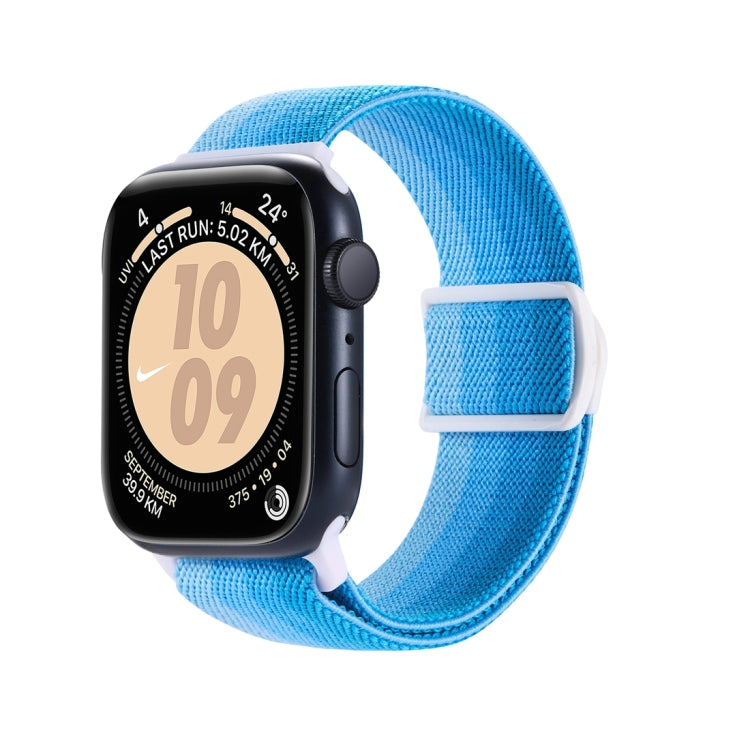 สายรัดนาฬิกาไนลอนหัวล็อกสแน็ปลายคาร์บอนไฟเบอร์ สำหรับ Apple Watch SE 2023 ขนาด 40 มม. สำหรับ Apple Watch Ultra 2 ขนาด 49 มม. สำหรับ Apple Watch Series 9 ขนาด 45 มม.