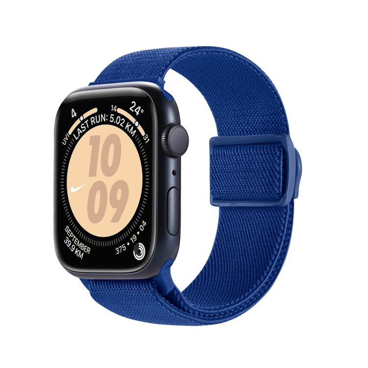 สายรัดนาฬิกาไนลอนหัวล็อกสแน็ปลายคาร์บอนไฟเบอร์ สำหรับ Apple Watch SE 2023 ขนาด 40 มม. สำหรับ Apple Watch Ultra 2 ขนาด 49 มม. สำหรับ Apple Watch Series 9 ขนาด 45 มม.