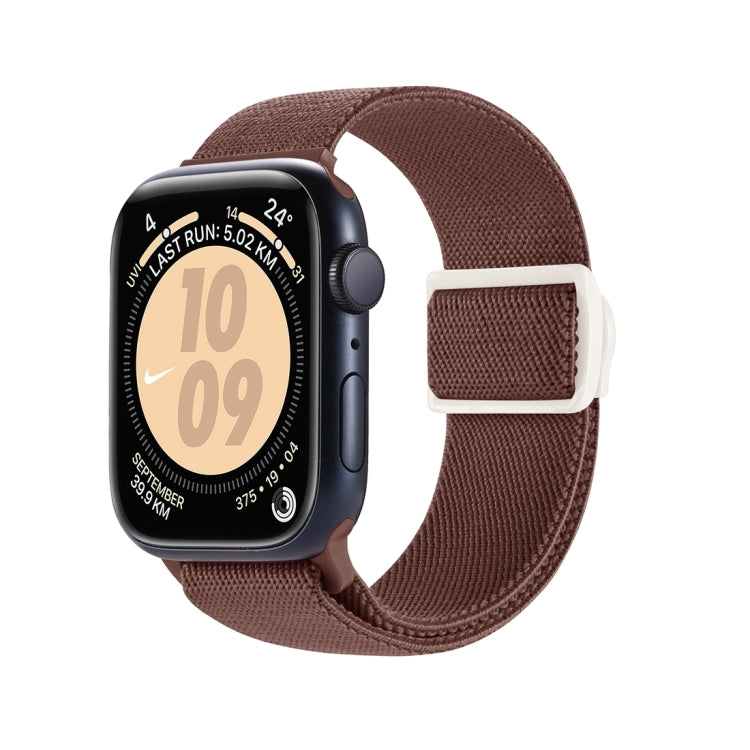 สายรัดนาฬิกาไนลอนหัวล็อกสแน็ปลายคาร์บอนไฟเบอร์ สำหรับ Apple Watch SE 2023 ขนาด 40 มม. สำหรับ Apple Watch Ultra 2 ขนาด 49 มม. สำหรับ Apple Watch Series 9 ขนาด 45 มม.