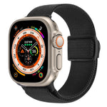 สายรัดนาฬิกาไนลอนหัวล็อกสแน็ปลายคาร์บอนไฟเบอร์ สำหรับ Apple Watch SE 2023 ขนาด 40 มม. สำหรับ Apple Watch Ultra 2 ขนาด 49 มม. สำหรับ Apple Watch Series 9 ขนาด 45 มม.