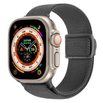 สายรัดนาฬิกาไนลอนหัวล็อกสแน็ปลายคาร์บอนไฟเบอร์ สำหรับ Apple Watch SE 2023 ขนาด 40 มม. สำหรับ Apple Watch Ultra 2 ขนาด 49 มม. สำหรับ Apple Watch Series 9 ขนาด 45 มม.