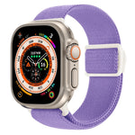 สายรัดนาฬิกาไนลอนหัวล็อกสแน็ปลายคาร์บอนไฟเบอร์ สำหรับ Apple Watch SE 2023 ขนาด 40 มม. สำหรับ Apple Watch Ultra 2 ขนาด 49 มม. สำหรับ Apple Watch Series 9 ขนาด 45 มม.