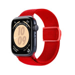 สายรัดนาฬิกาไนลอนหัวล็อกสแน็ปลายคาร์บอนไฟเบอร์ สำหรับ Apple Watch SE 2023 ขนาด 40 มม. สำหรับ Apple Watch Ultra 2 ขนาด 49 มม. สำหรับ Apple Watch Series 9 ขนาด 45 มม.