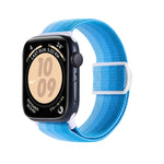 สายรัดนาฬิกาไนลอนหัวล็อกสแน็ปลายคาร์บอนไฟเบอร์ สำหรับ Apple Watch SE 2023 ขนาด 40 มม. สำหรับ Apple Watch Ultra 2 ขนาด 49 มม. สำหรับ Apple Watch Series 9 ขนาด 45 มม.