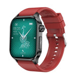 ET580 สมาร์ทวอทช์หน้าจอ AMOLED 2.04 นิ้ว รองรับการโทรบลูทูธ / ฟังก์ชัน ECG