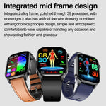 ET580 สมาร์ทวอทช์หน้าจอ AMOLED 2.04 นิ้ว รองรับการโทรบลูทูธ / ฟังก์ชัน ECG