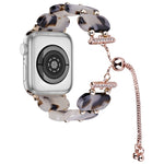 สายรัดนาฬิกาโซ่เรซินแบบดึงออกได้ สำหรับ Apple Watch SE 2022 ขนาด 40 มม. สำหรับ Apple Watch SE 2022 ขนาด 44 มม.