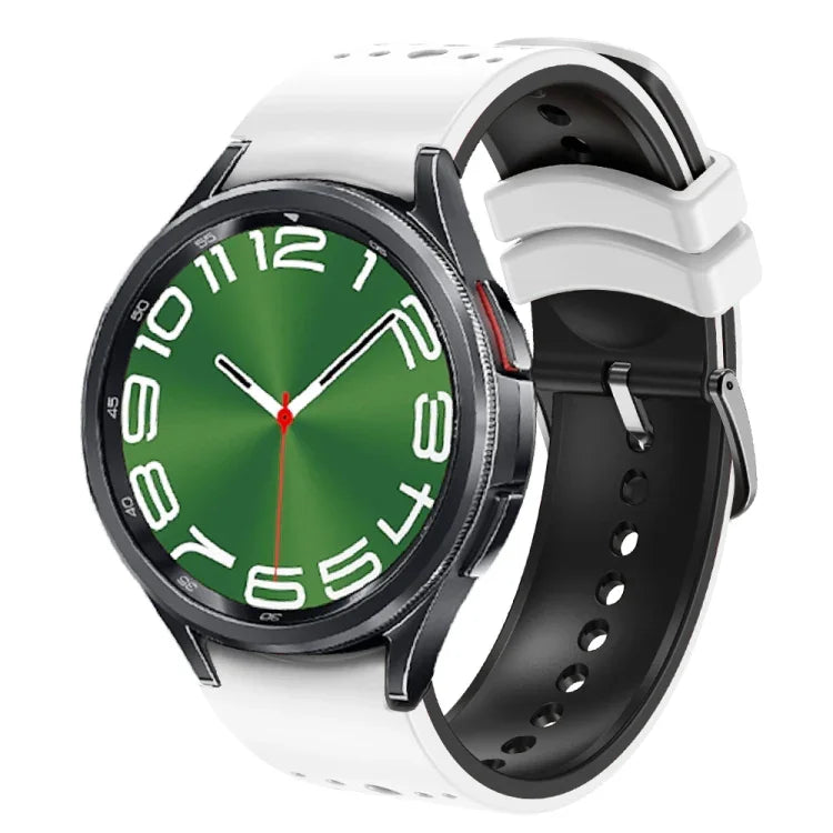 สายซิลิโคนสองสี สำหรับ Samsung Galaxy Watch 6