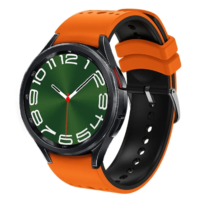 สายซิลิโคนสองสี สำหรับ Samsung Galaxy Watch 6