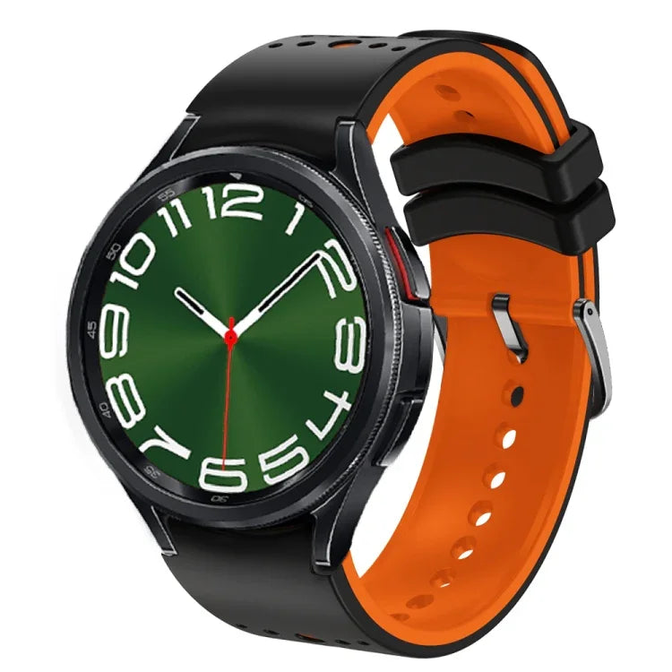 สายซิลิโคนสองสี สำหรับ Samsung Galaxy Watch 6