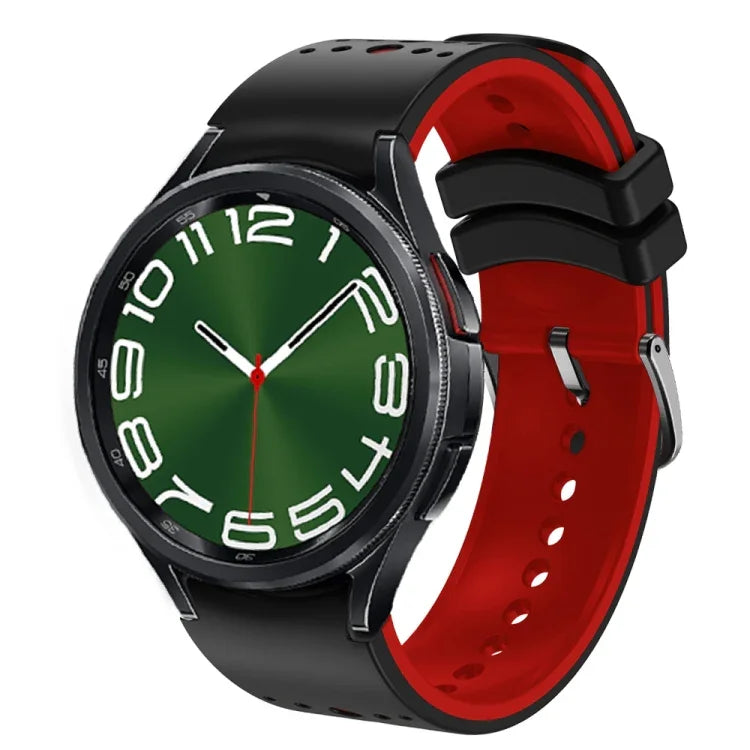 สายซิลิโคนสองสี สำหรับ Samsung Galaxy Watch 6