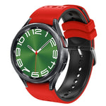 สายซิลิโคนสองสี สำหรับ Samsung Galaxy Watch 6