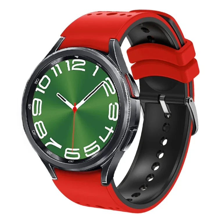 สายซิลิโคนสองสี สำหรับ Samsung Galaxy Watch 6