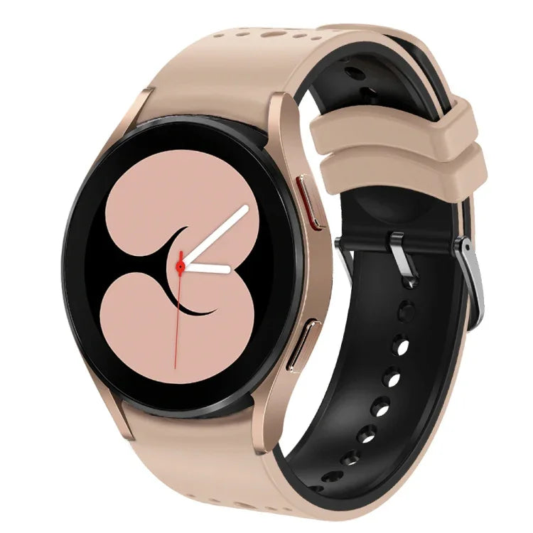 สายซิลิโคนสองสี สำหรับ Samsung Galaxy Watch 6