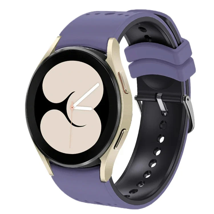 สายซิลิโคนสองสี สำหรับ Samsung Galaxy Watch 6