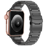 I-Shaped Titanium Metal Watch Band, For Apple Watch SE 2023 44mm, For Apple Watch SE 2023 40mm, For Apple Watch Ultra 2 49mm, For Apple Watch Series 9 45mm, For Apple Watch Series 9 41mm, For Apple Watch Ultra 49mm, For Apple Watch Series 8 41mm       ...