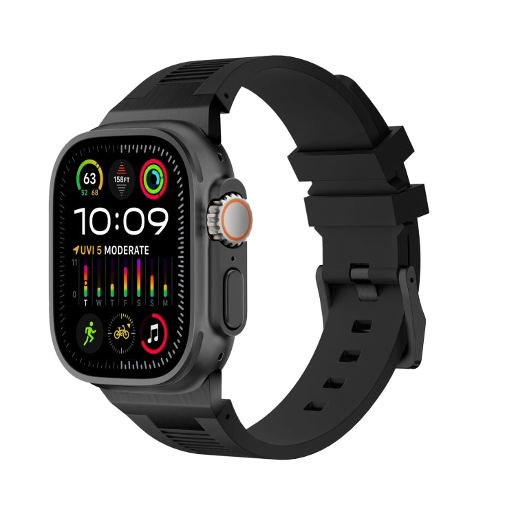 สายรัดนาฬิกาซิลิโคนเหลว Loners สำหรับ Apple Watch SE 2023 44mm, สำหรับ Apple Watch Ultra 2 49mm, สำหรับ Apple Watch Series 9 45mm