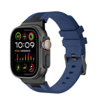 สายรัดนาฬิกาซิลิโคนเหลว Loners สำหรับ Apple Watch SE 2023 44mm, สำหรับ Apple Watch Ultra 2 49mm, สำหรับ Apple Watch Series 9 45mm