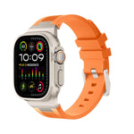 สายรัดนาฬิกาซิลิโคนเหลว Loners สำหรับ Apple Watch SE 2023 44mm, สำหรับ Apple Watch Ultra 2 49mm, สำหรับ Apple Watch Series 9 45mm