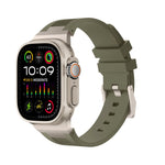 สายรัดนาฬิกาซิลิโคนเหลว Loners สำหรับ Apple Watch SE 2023 44mm, สำหรับ Apple Watch Ultra 2 49mm, สำหรับ Apple Watch Series 9 45mm