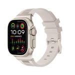 สายรัดนาฬิกาซิลิโคนเหลว Loners สำหรับ Apple Watch SE 2023 44mm, สำหรับ Apple Watch Ultra 2 49mm, สำหรับ Apple Watch Series 9 45mm