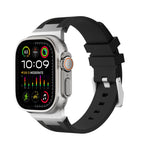 สายรัดนาฬิกาซิลิโคนเหลว Loners สำหรับ Apple Watch SE 2023 44mm, สำหรับ Apple Watch Ultra 2 49mm, สำหรับ Apple Watch Series 9 45mm