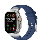 สายรัดนาฬิกาซิลิโคนเหลว Loners สำหรับ Apple Watch SE 2023 44mm, สำหรับ Apple Watch Ultra 2 49mm, สำหรับ Apple Watch Series 9 45mm